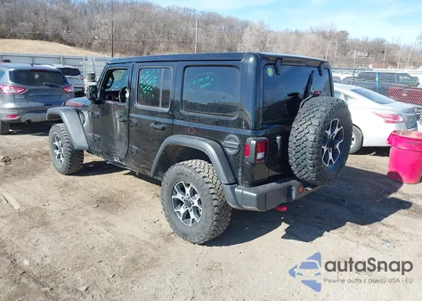2021 Jeep Wrangler Unlimited Rubicon 4X4 z USA, uszkodzony, nr VIN 1C4HJXFN2MW779299